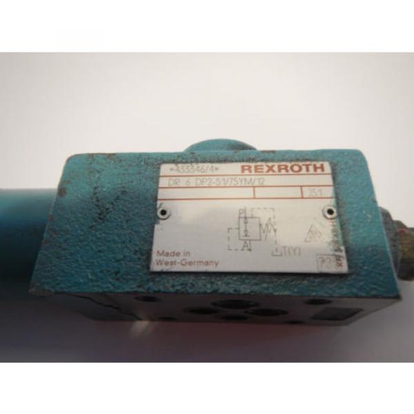 Rexroth DR6DPZ-51/754MIL Hydraulic Reducing Valve #2 image