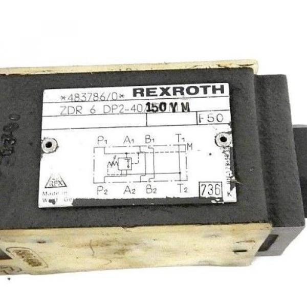 Origin REXROTH 483786/0 HYDRAULIC VALVE ZDR 6 DP2-40/150YM #2 image