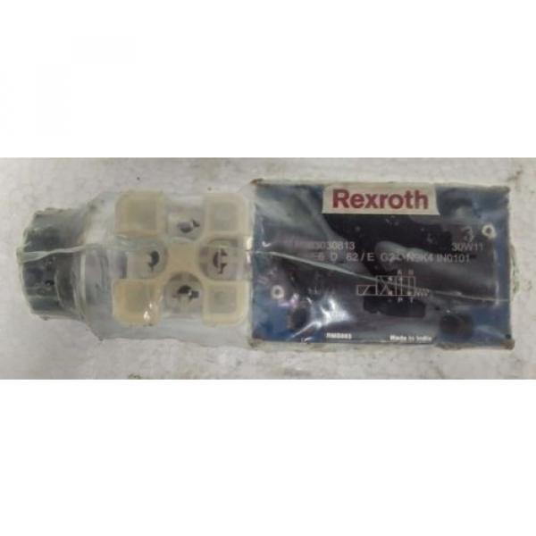 4WE6D62/EG24N9K4  BOSCH REXROTH R983030813  DIRECTIONAL CONTROL SOLENOID VALVE #1 image