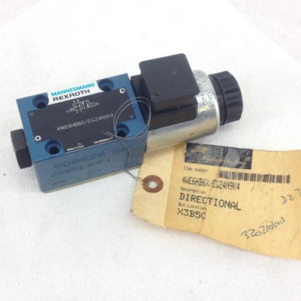 Origin REXROTH 4WE6HB6X / EG24N9K4 DIRECTIONAL CONTROL VALVE  FAST SHIP H152 #1 image