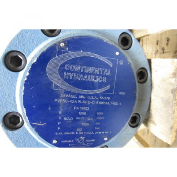 Continental Hyd PVR50-42A15-RFD-0-518B5HL1-60L-L Variable Vane Pump #6 image