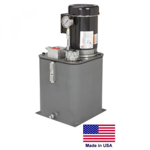 HYDRAULIC POWER SYSTEM Self Contained - 230/460V - 3 Ph - 2 Hp - 5 Gal Reservoir #2 image