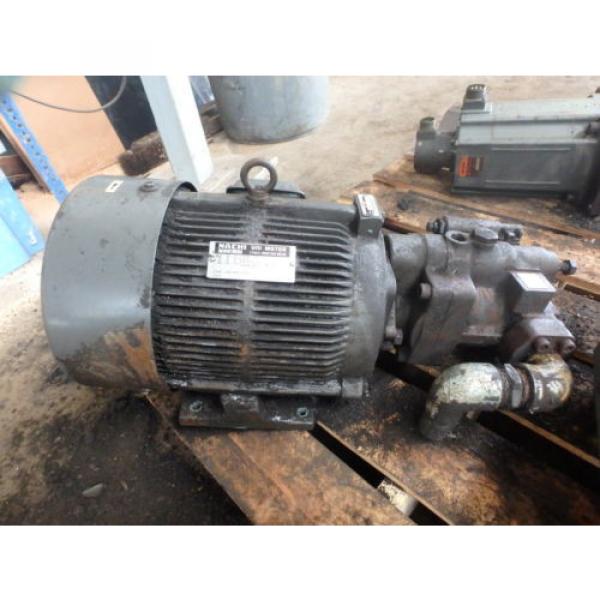 Nachi Variable Vane Pump amp; Motor_PVS-2B-35N1-11_LTIS85-NNRY_UPV-2A-35N1-55-4-11 #8 image