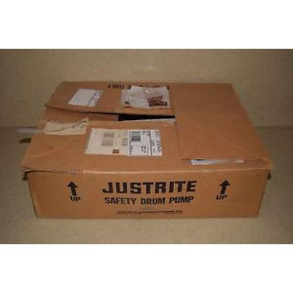 JUSTRITE SAFETY DRUM PUMP -NEW IN BOX #1 image