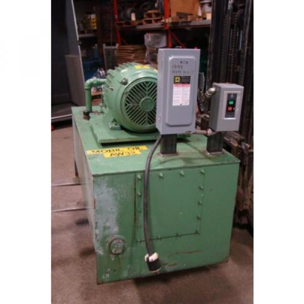 Lee&#039;s Manufacturing Hydraulic Pump Unit 10HP 3PH 284U72700 #8 image