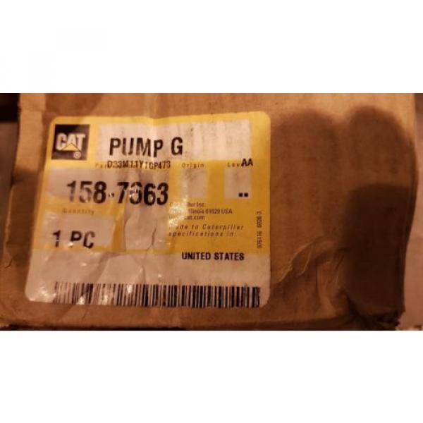 origin Caterpillar Eaton Hydraulic Steering Pump 158-7663 1587663 263-1184-002 USA #2 image