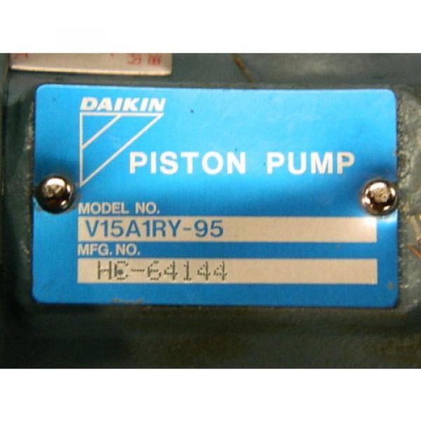 Origin DAIKIN V-SERIES HYDRAULIC PISTON PUMP V15A1RY-95 NIB #2 image