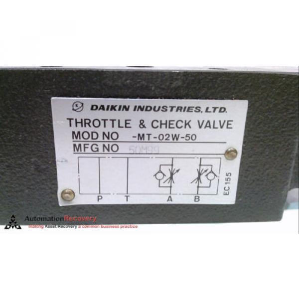 DAIKIN -MT-02W-50, HYDRAULIC THROTTLE VALVE, NOMINAL DIAMETER: 1/4#034; #228715 #4 image