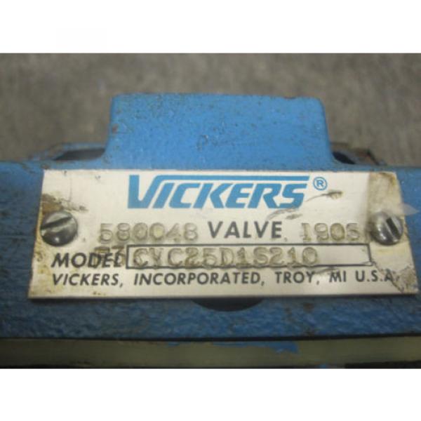 Origin VICKERS HYDRAULIC VALVE # CVC25D1S210 #2 image