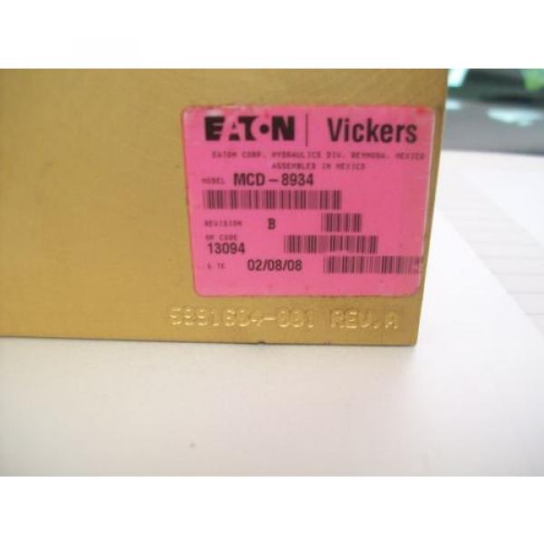 EATON VICKERS MCD8934 HYDRAULIC VALVE 12 VOLT #3 image