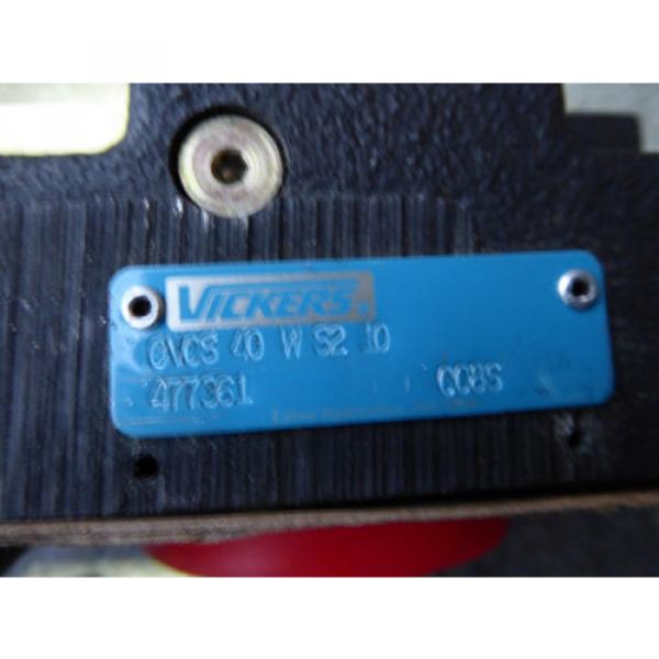 Origin VICKERS HYDRAULIC VALVE CVCS-40-W-S2-10 # 477361 #3 image