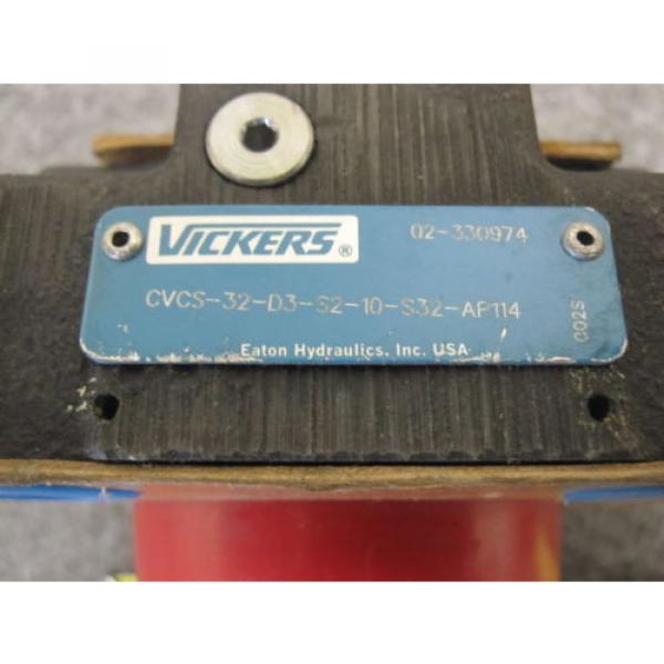 Origin VICKERS HYDRAULIC VALVE # CVCS-32-D3-S2-10-S32-AP114 #3 image