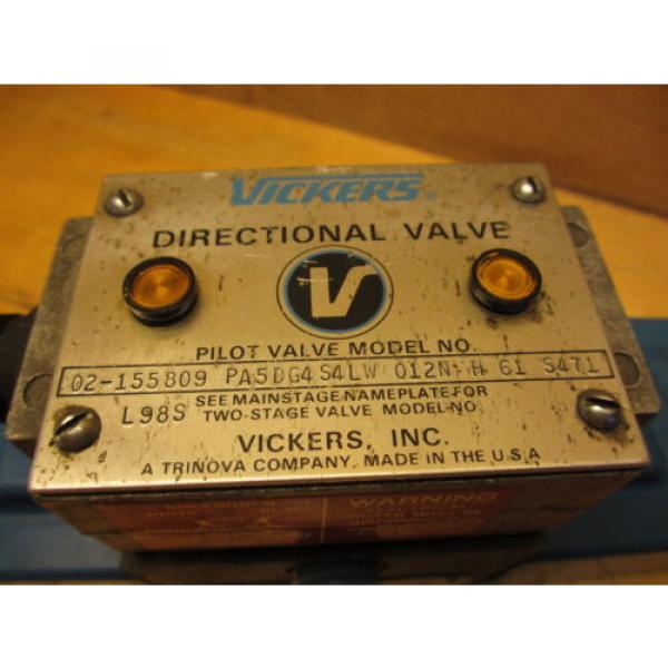 Vickers PA5DG4 S4LW 012N H 61, Hydraulic Directional Pilot Valve Coils 24VDC #2 image