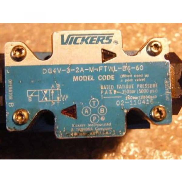 Vickers DGV432AMFTWLB660 Hydraulic Valve DGV4 #3 image