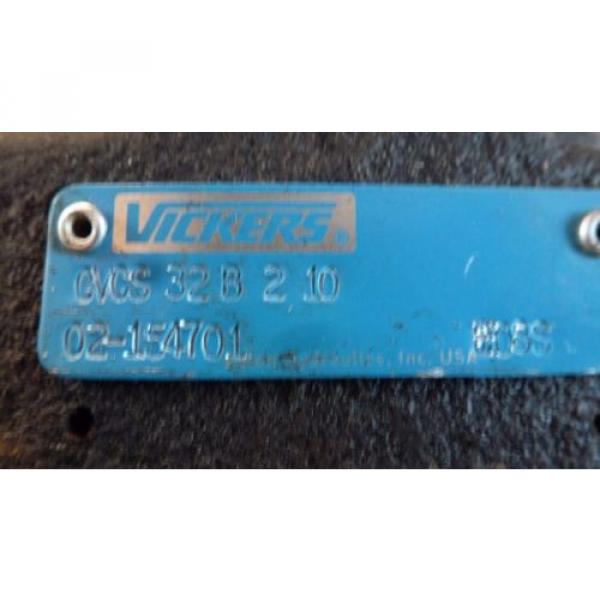 Vickers CVCS 32 B 2 10, 02-154701, Hydraulic Valve  origin Old Stock #2 image