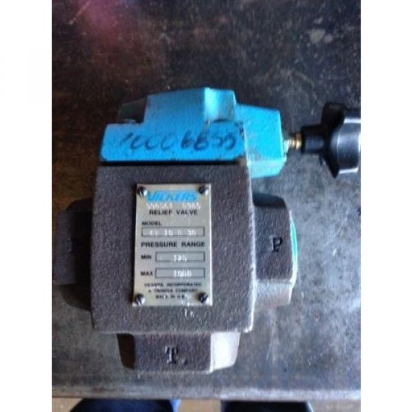 Vickers Hydraulic Relief Valve CT 10 B 30 #3 image