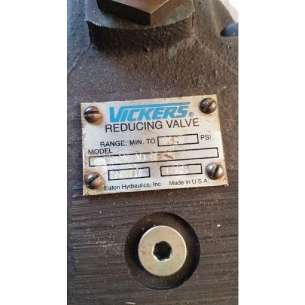 origin Vickers Eaton Hydraulic Reducing Valve F3 XG 10 3F 30 / 590397 Made in USA #2 image