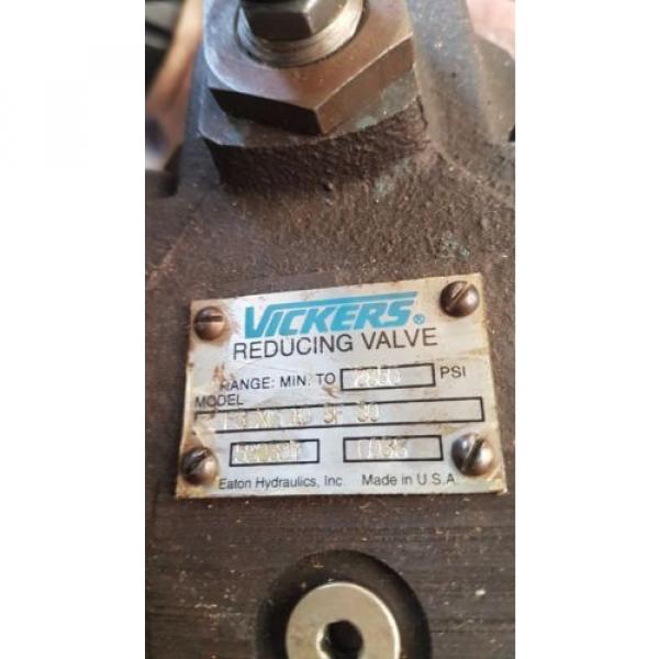 origin Vickers Eaton Hydraulic Reducing Valve F3 XG 10 3F 30 / 590397 Made in USA #4 image