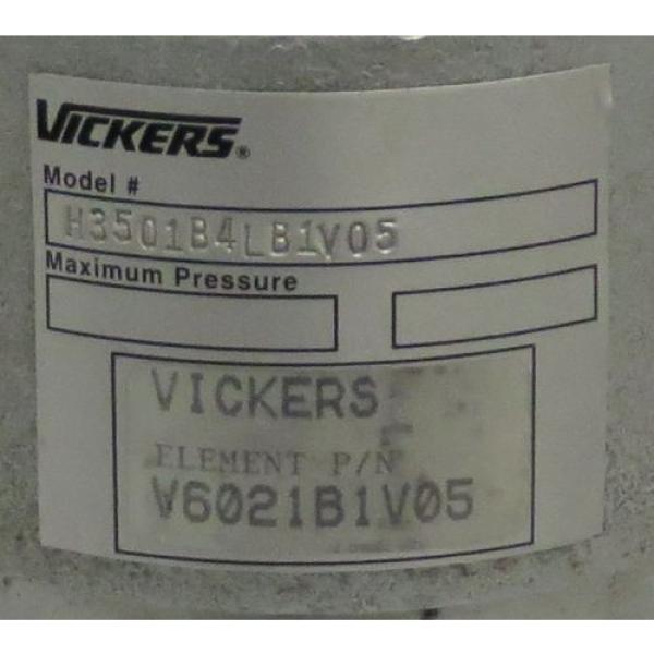 VICKERS Hydraulic Filter M/N: H3501B4LB1V05 #6 image