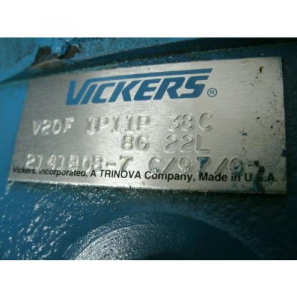 EATON VICKERS POWER STEERING PUMP # V20F-1P11P-38C8G-22L Origin HYDRAULIC MOTOR #2 image