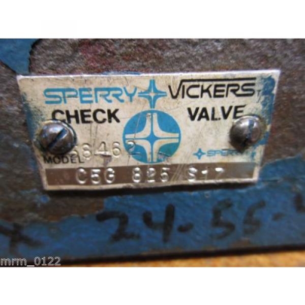 Vickers C5G-825-S17 Hydraulic Check Valve #2 image