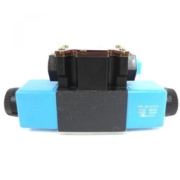 Origin VICKERS DG4V-3S-2C-M-FW-B5-60 SOLENOID VALVE 02-109575 W/ 02-101731 COILS #4 image