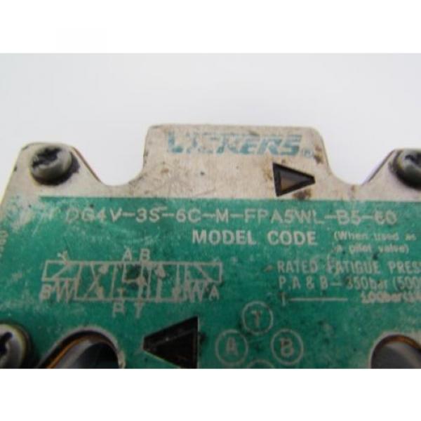 Vickers DG4V-3S-6C-M-FPA5WL-B5-60 Hydraulic Directional Control Valve #10 image