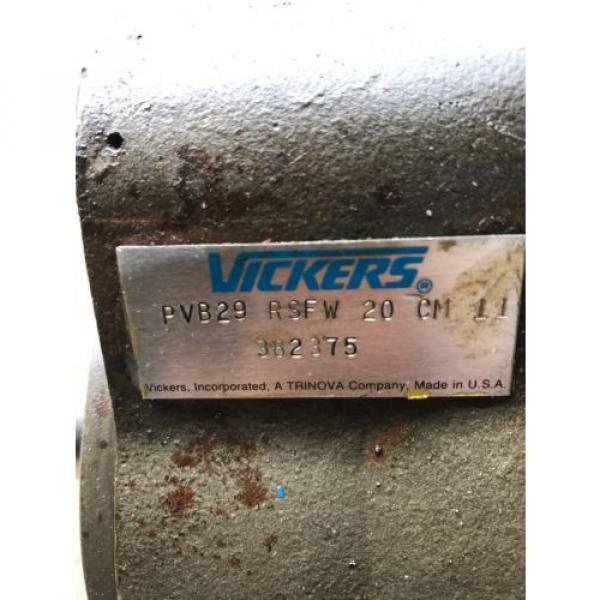 Vickers PVB29 Hydraulic Pump Origin #2 image