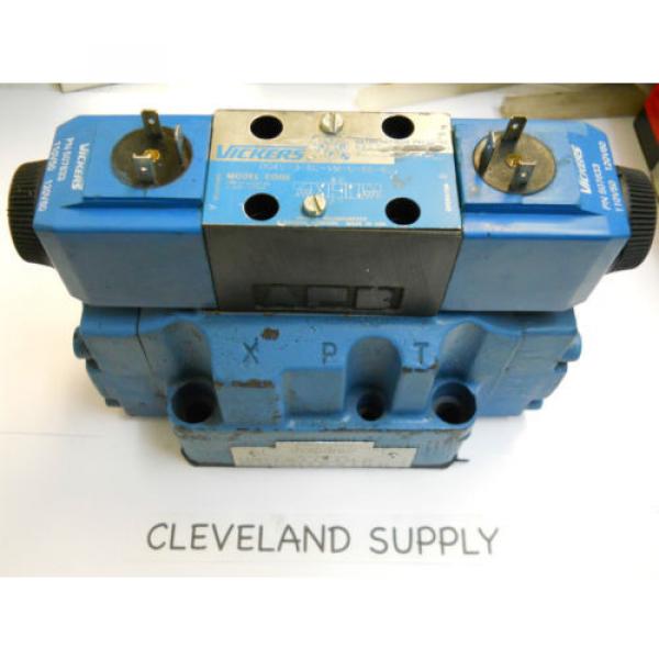 VICKERS DG5V 7 8C E V M U B6 30 HYDRAULIC SOLENOID VALVE ASSEMBLY Origin CONDITION #1 image