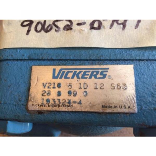Origin VICKERS HYDRAULIC PUMP MOTOR V21061D12S63 #2 image