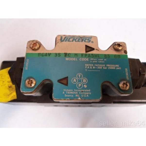 VICKERS DG4V-3S-7C-M-FPA5WL-B5-60 5000 PSI 110/120 VOLT HYDRAULIC VALVE #2 image