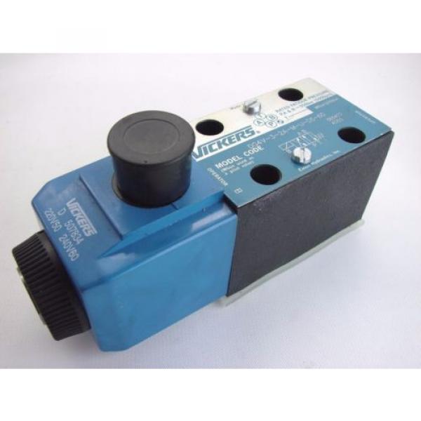 Vickers DG4V-3-2A-M-U-D6-60  Reversible Hydraulic Directional Control Valve T46 #1 image