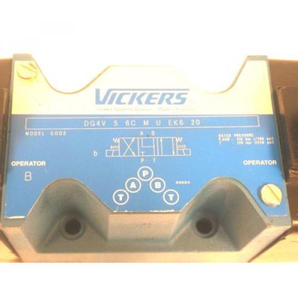 Origin VICKERS DG4V-5-6C-M-U-EK6-20 VALVE DG4V 5 6C M U EK6 20 #2 image