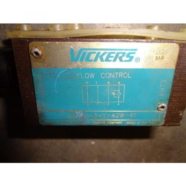 VICKERS DGMFN-3-Y-A2W-41 FLOW CONTROL VALVE #2 image