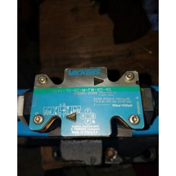 Vickers DG5S-8-2C-M-FW-B5-30 Directional Control Valve Hydraulic Origin #2 image