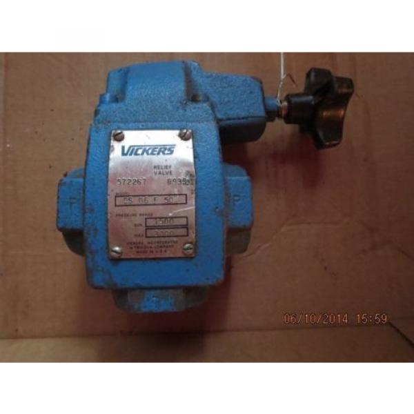 Vickers Relief Valve CS 06 F 50 572267 #1 image