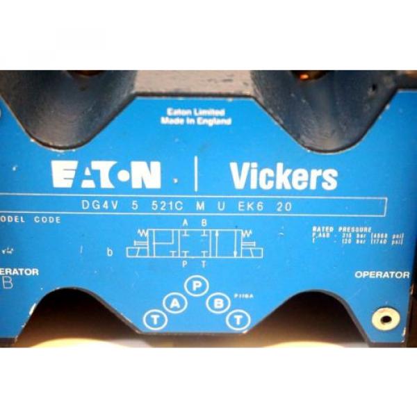 Origin EATON VICKERS  DG4V-5-521C-M-U-EK6-20 VALVE DG4V5521CMUEK620 #2 image