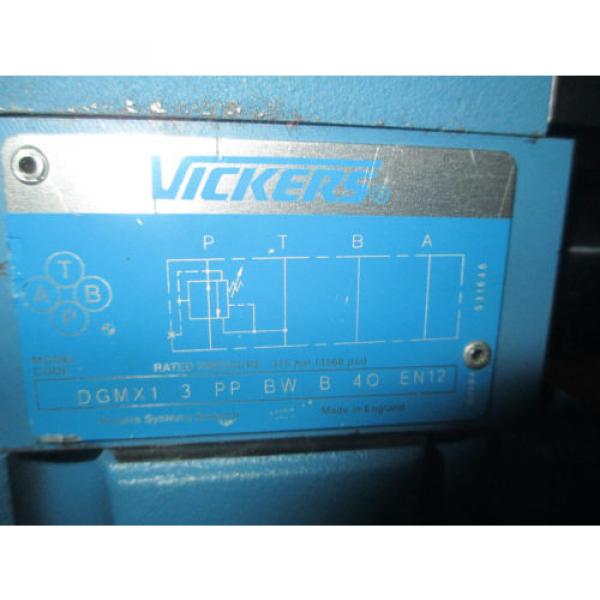VICKERS KAFDG5V 7 2C200N EX VM F PD7 H1 13  HYDRAULIC PROPORTIONAL VALVE UNUSED #5 image