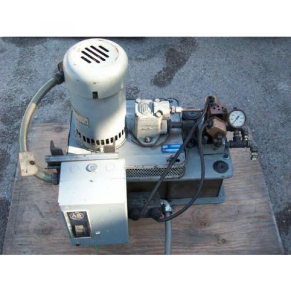 VICKERS HYDRAULIC PUMP POWER UNIT , CHJ0-712-2 #1 image