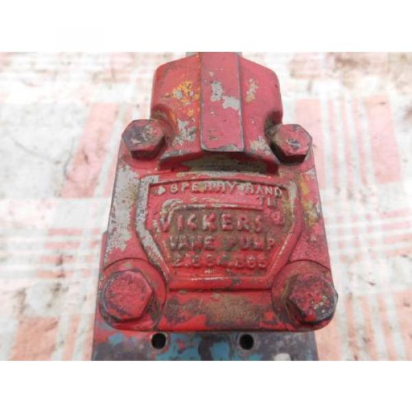 Vickers Hydraulic Vane Pump V10 1P 3P 1C 20 Working Pump  Antique Tractor #2 image