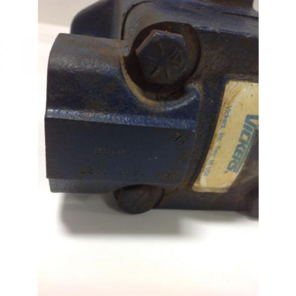 VICKERS HYDRAULIC PUMP , NO LABEL #4 image