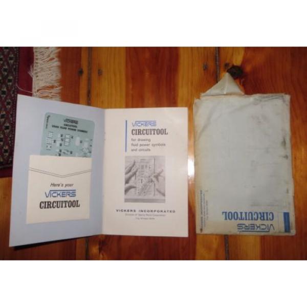 Vickers Circuitool for Drawing Hydraulic Symbols and Symbolic Circuits 1952 #2 image