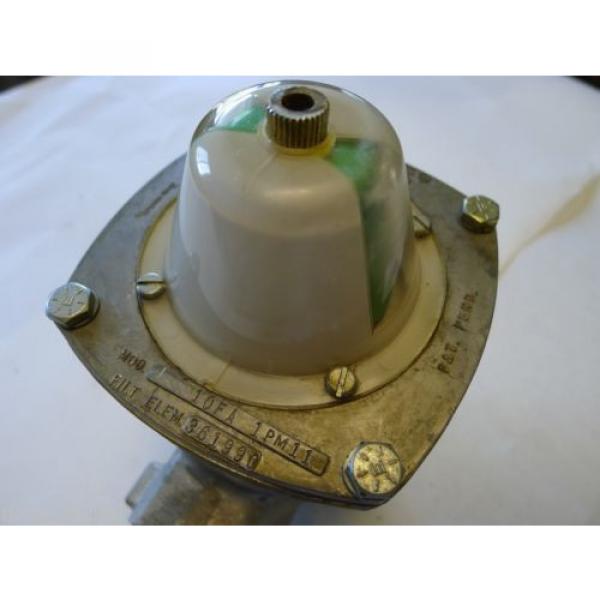 Vickers Hydraulic Filter Housing, Model 10FA 1PM11 W/Indicator, Element 361990 #7 image
