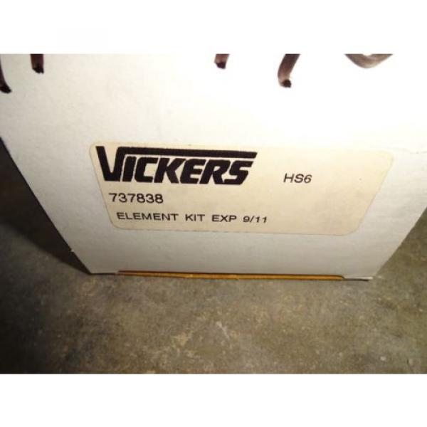 VICKERS 737838 HYDRAULIC FILTER ELEMENT #4 image