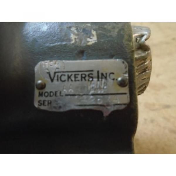 1 EA USED VICKERS HYDRAULIC SAFETY RELIEF VALVE FOR VINTAGE AIRCRAFT P/N AA11602 #6 image
