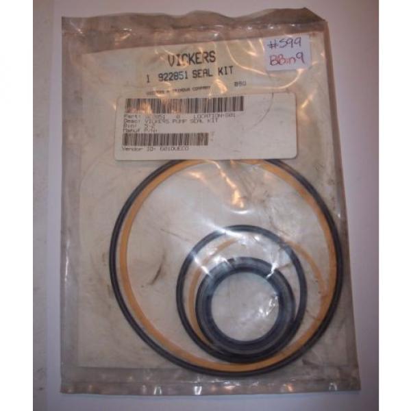 NOS Vickers Pump Hydraulic Seal Kit 922851 Sealed Package #1 image