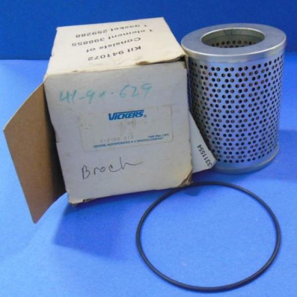 VICKERS HYDRAULIC FILTER KIT 1 94072 BS0 #1 image