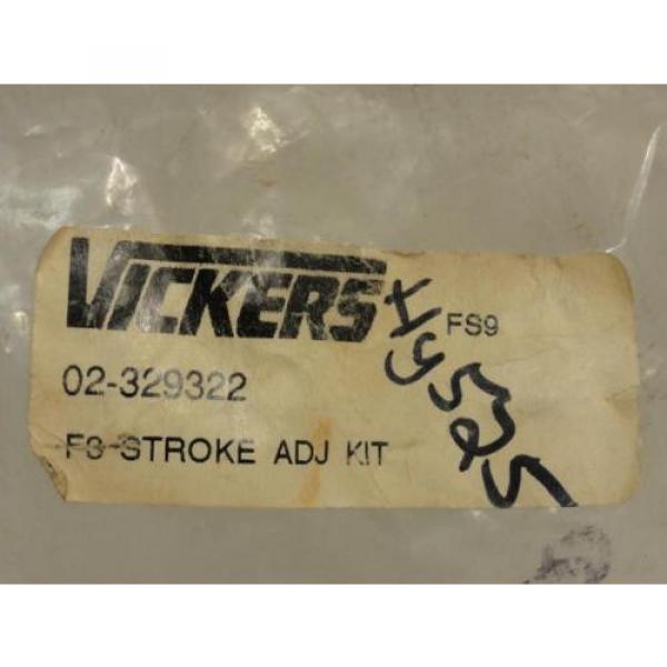 166712 Old-Stock, Vickers 02-329322 Hydraulic Valve Stroke Adjustment #2 image