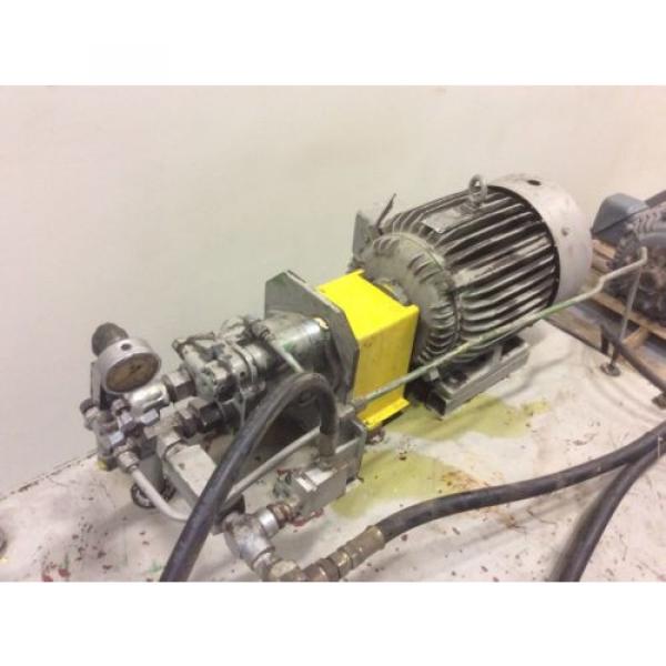 BURELBACH HYDRAULIC POWER UNIT w/ VICKERS PVB29-RS-20-C-11 PUMP 25HP 60X36X18 #5 image