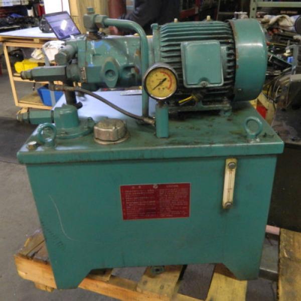 Tokyo Keiki / Vickers 2 HP Hydraulic Unit, PVB6-RSY-20-CM-11-JA-S7, Used #1 image